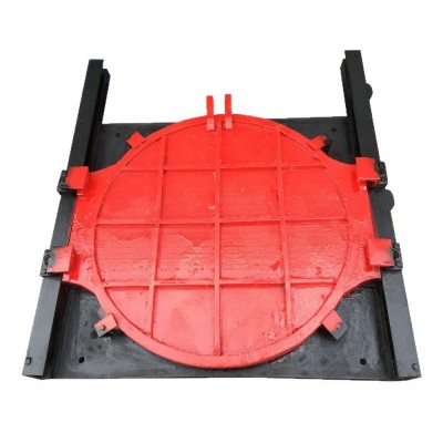 鑄鐵鑲銅圓閘門渠道機閘一體式調(diào)節(jié)電動止水水庫河道啟閉機閘板門